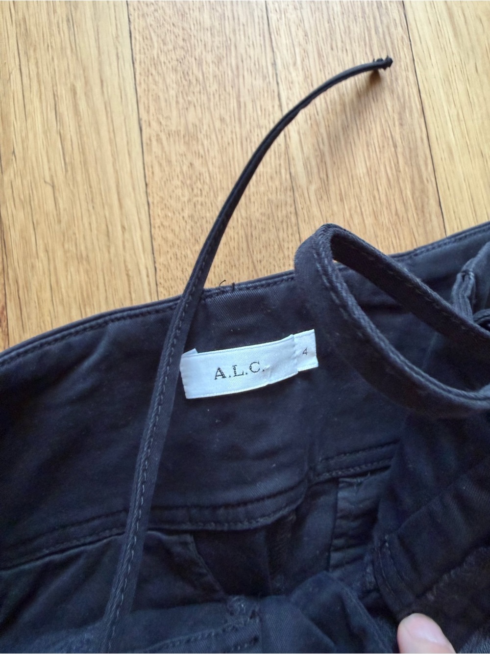 ALC kingsley tie up pants size 4 - Picture 3 of 5